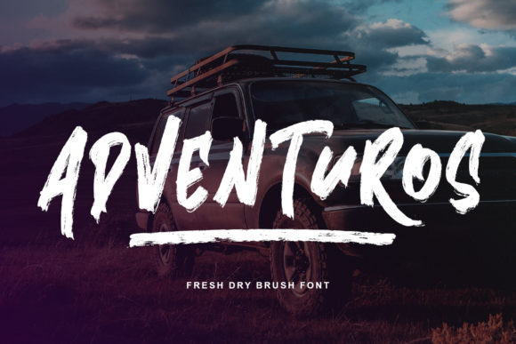 Adventuros: A Bold Handwritten Font