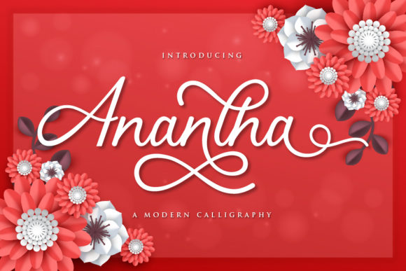 Anantha: A Handwritten Font for Crafters