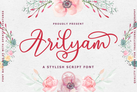 Arilyam: Elegant Script Font for Business