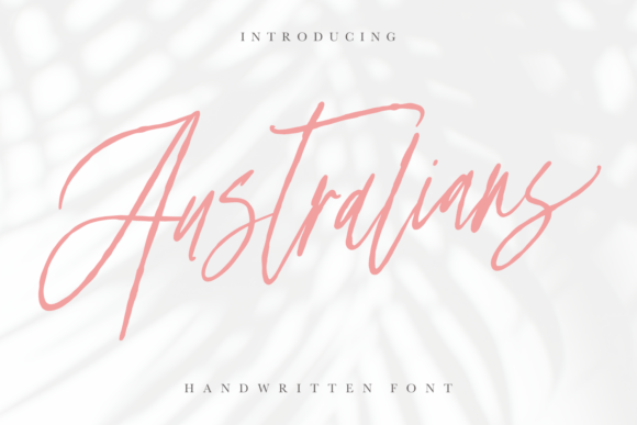 Australians Font: A Creative Touch for Your Brand