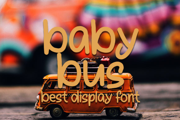 Baby Bus Font: Cute & Professional