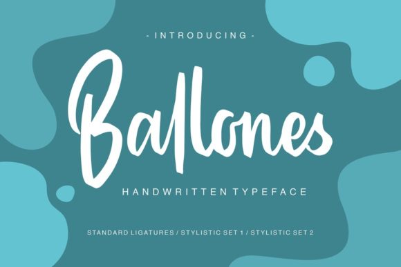 Ballones: A Sweet Handwritten Font
