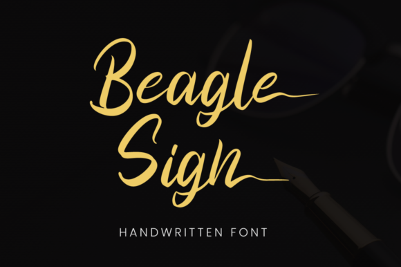 Beagle Sign: A Stylish Font for Campaigns