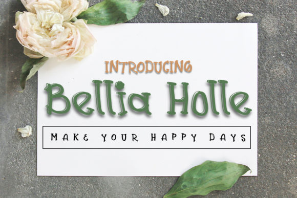 Bellia Holle Font for Business
