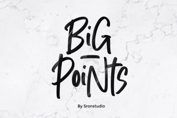 Big Points: A Fun Font for Business