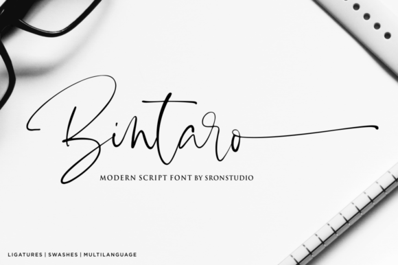 Bintaro: A Stylish Script Font