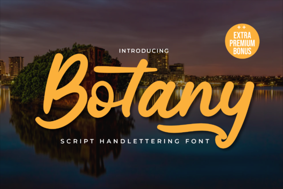 Botany: A Stylish Handwritten Font