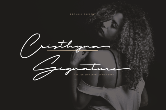 Cristhyna Signature: A Stylish Script Font