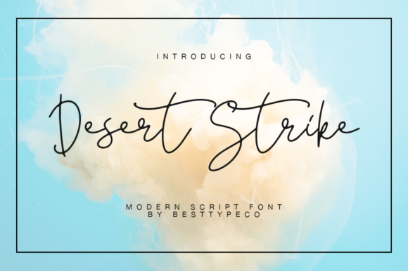 Desert Strike Font for Professional Branding
