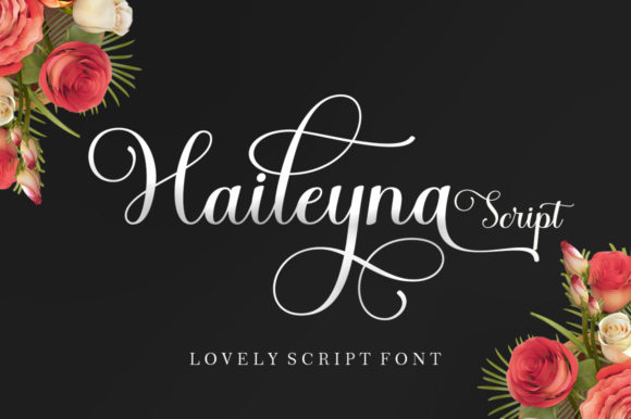 Haileyna: A Beautiful Script Typeface