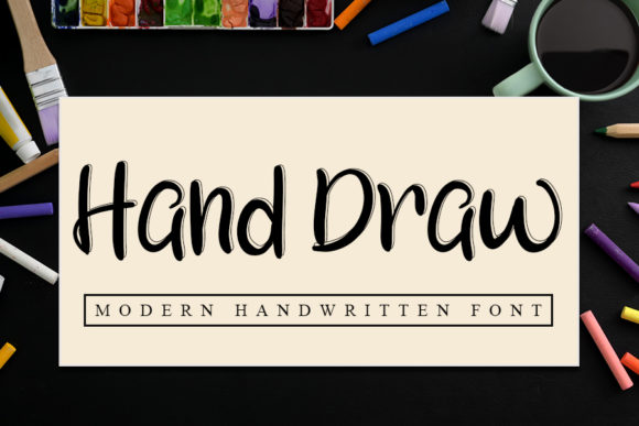 Hand Draw Font for Business