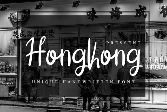 Hongkong: A Casual Handwritten Font for Creative Projects