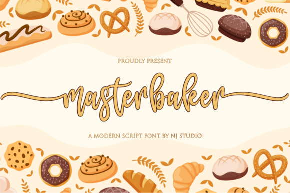 Masterbaker Font for Web Design