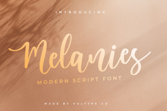 Melanies: A Handwritten Font for Business