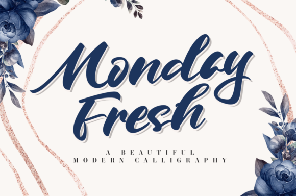Monday Fresh Font for Creative Projects