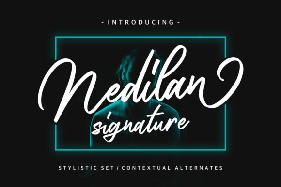 Nedilan: A Stylish Handwritten Font