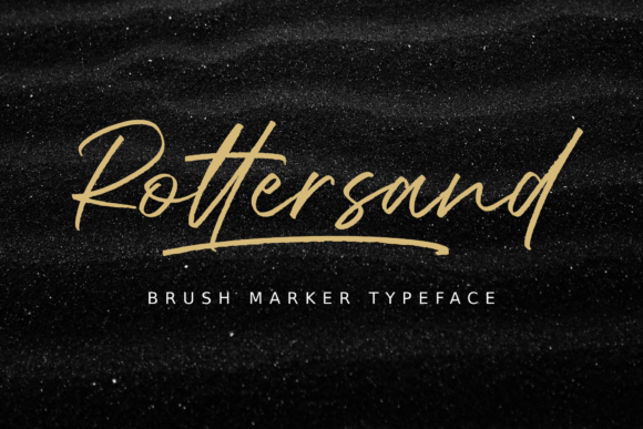 Rottersand: A Handwritten Font for Web Design