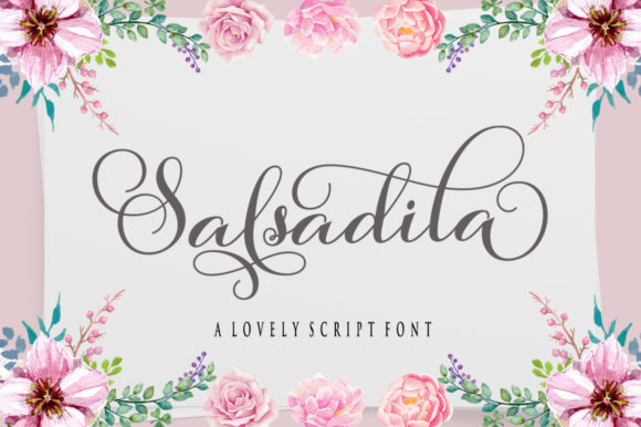 Salsadila: A Romantic Font for Makers