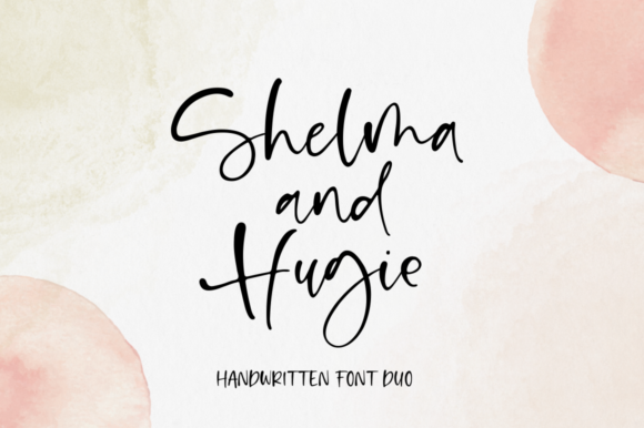 Shelma and Hugie: Elegant Handwritten Font