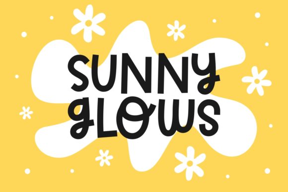 Sunny Glows Font: Playful Script for Editorial Design