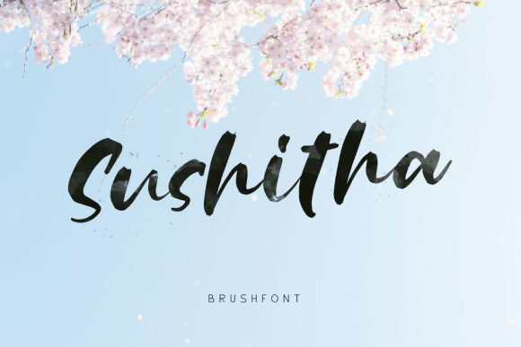 Sushitha: A Handwritten Font for Creative Campaigns