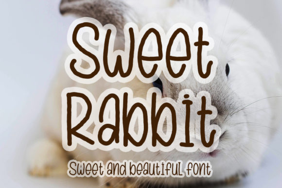Sweet Rabbit: A Handwritten Font for Creative Projects