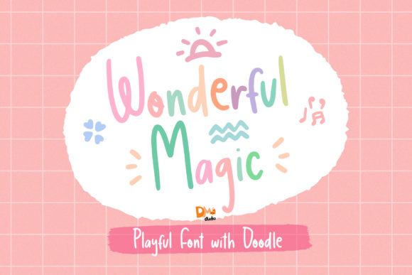 Wonderful Magic Font: A Stylish Touch for Digital Marketing